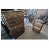 Pressed Wood Dresser 5 Drawer 16 in. X 25 in. X