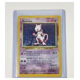 Pokemon vintage holographic Mewtwo card