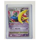 Pokemon vintage holographic Cresselia LV X card