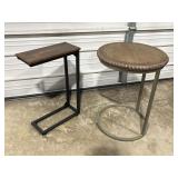 2 cantilever tables