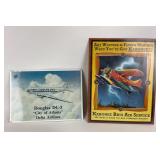 Douglas DC-3 Delta Airlines Tin Signs