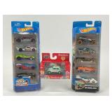 2 Hot Wheels 5 Packs & M2 Sweethearts Die-cast