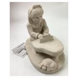 Austin Sculpture Girl At Piano Figurine