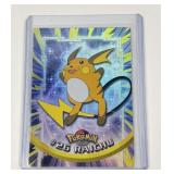 Pokemon topps vintage holographic Raichu