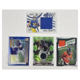 4 Jersey Patch cards