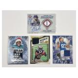 4 Jersey Patch cards