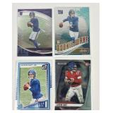 4 Jaxon Dart rookie cards