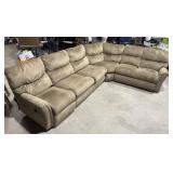 La-Z-Boy reclining Sectional sofa, pullout bed