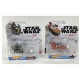 2 Hot Wheels Star Wars Starships
