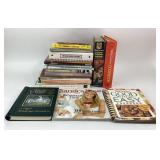 Cookbooks by Betty Crocker, Sandra Lee, Hersheys,