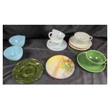 Fire-King, Universal Ballerina, Milk Glass Teacups