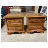 2 bedside tables