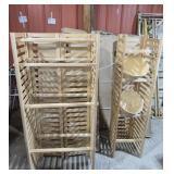 Woodland Display Racks - May Be Used For Baskets