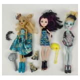 Monster and Ever After High dolls and Accessories