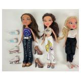 MGA Bratz Dolls, Ice Skates & Accessories