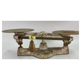 White Penn Bakers Scale Cast Iron Kitchen