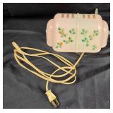Art Deco Celluloid Over Head Board Light