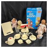 Toy Dolls, Kelloggï¿½s Box, Play Dishes