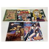 Comic Books Featuring Crumb, Wonder Woman, Lichten