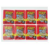8 Desert Storm sealed packs