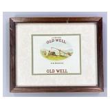 HE Shaw Old Well Cigar Box Lithograph