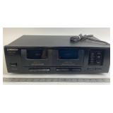 Pioneer Stereo Double Cassette Deck CT W103