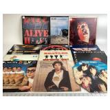 Vinyl Records: Kiss, Beatles, Rolling Stones, Bruc