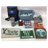 Golf Accessories, Balls, Books, Youche Country Clu