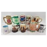 Budweiser, Monks, Wild West Beer Mugs, Steins