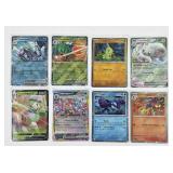 8 Pokemon cards
