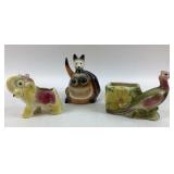 Ceramic Animal-Themed Planters