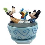 Disney Mickey, Donald, Goofy Ceramic Bowl