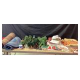 Holiday Decor, Rugs, Linens, Mini Trees