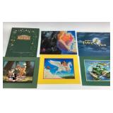 Walt Disney Lithographs: Bambi, Peter Pan, Hercule