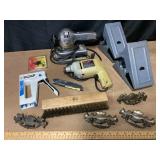 Hart Stapler, Black & Decker Drill, Brass Style Dr