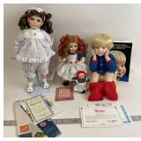 Porcelain Dolls: Annie & Raggedy Ann, Posing Brian