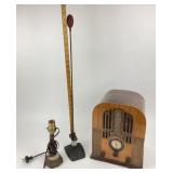Federal Radio, Boco Skirt Marker, Lamp