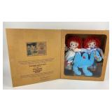 Raggedy Ann and Andy Dolls With Camel