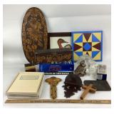 Decorative Art Pieces, Books, Glassware, Memorabil