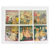 Old Jigsaw Puzzles With Dolls Theme