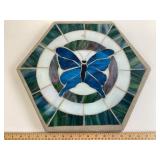 Concrete Glass Mosaic Butterfly Garden Stepping St