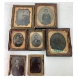 Tintype And Daguerreotype Photographs