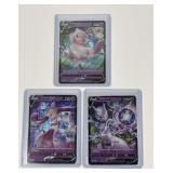 3 Pokemon Mew, Mewtwo cards