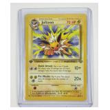 Pokemon vintage first edition Jolteon card