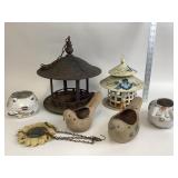 Bird Planters, Metal Bird Feeders, Resin Sunflower