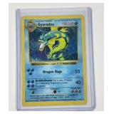 Pokemon vintage holographic shadowless Gyarados