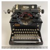 Royal Typewriter Black Manual Model