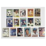 Baseball card collection