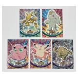 5 Pokï¿½mon vintage 1999 Tops cards