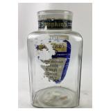 Simpkins Glass Store Jar With Lid